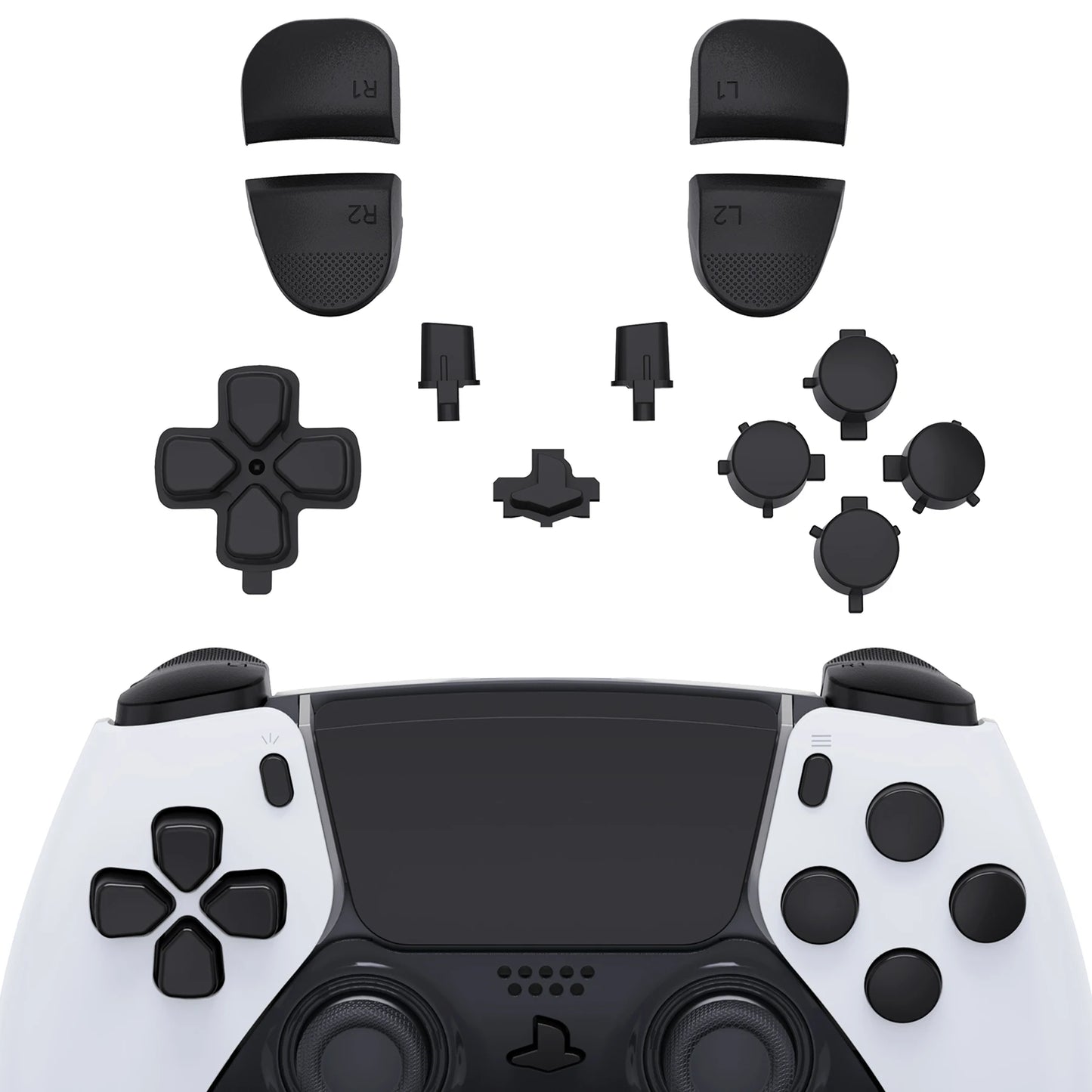 eXtremeRate Replacement Full Set Buttons for ps5 Edge Controller