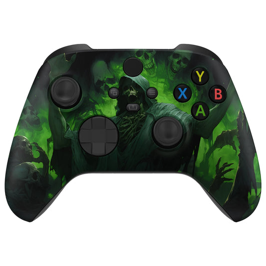 eXtremeRate Replacement Front Housing Shell For Xbox Series X & S Controller - Dark Carnival