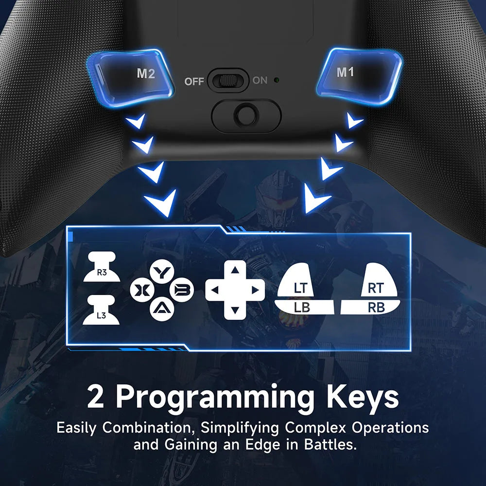 EasySMX X15 Wireless Gaming Controller For PC/Switch/Steam/Android/iOS