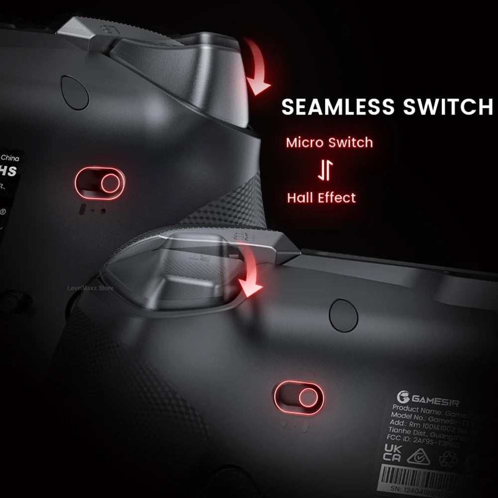 GameSir Tarantula Pro T3 Wireless Gaming Controller for PC/Switch/IOS/Android