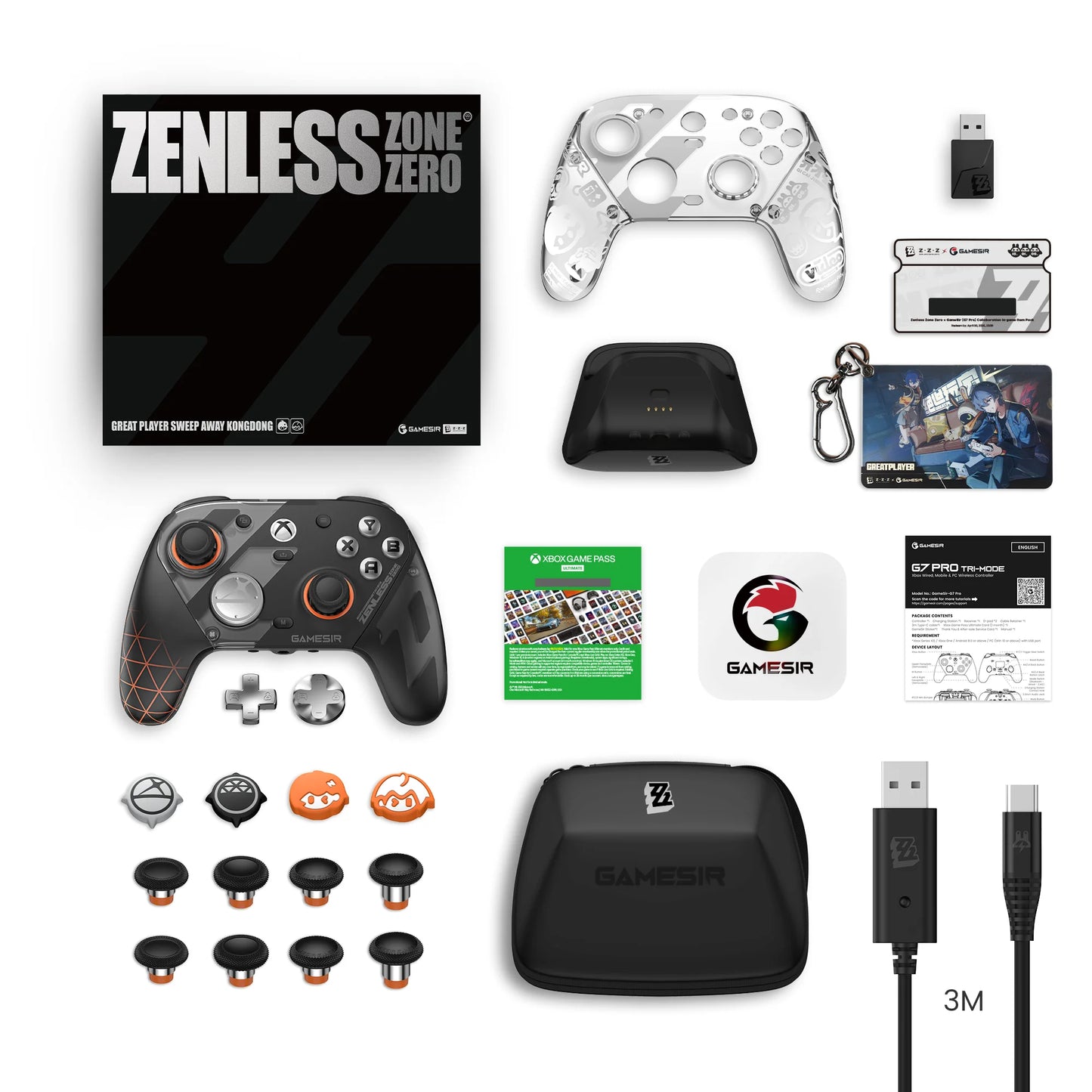 GameSir G7 Pro Zenless Zone Zero Wireless Gaming Controller for PC/Xbox