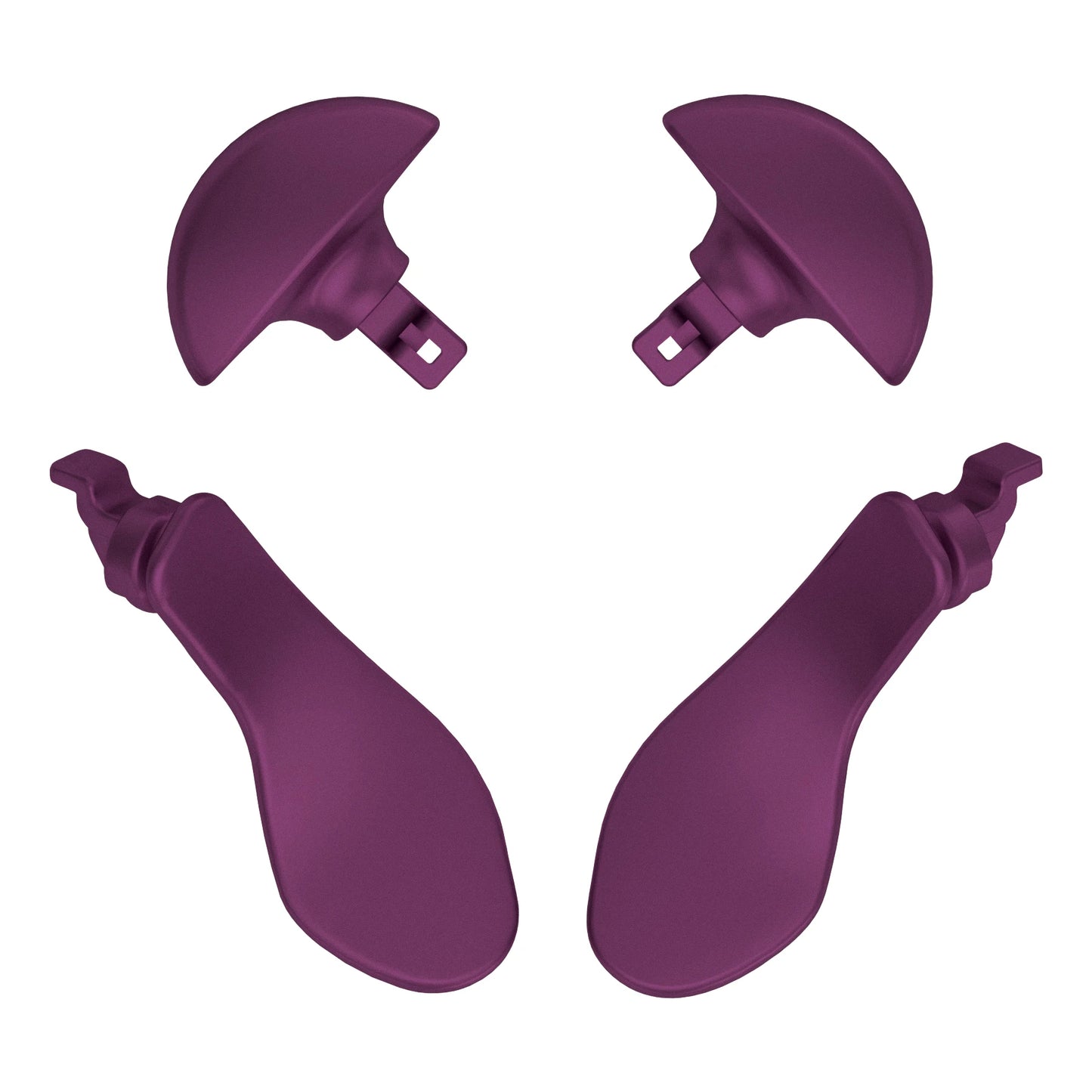 eXtremeRate Back Paddles for ps5 Edge Controller, Replacement Interchangeable 4PCS Metal Back Buttons