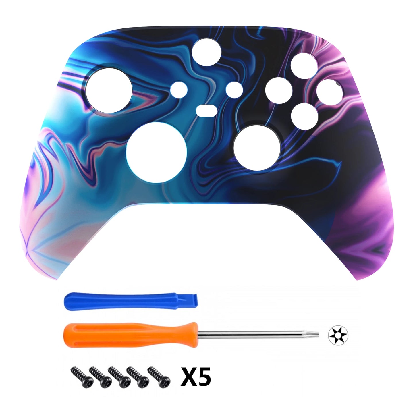 eXtremeRate Replacement Front Housing Shell Custom Cover Faceplate for Xbox Core Wireless ( Xbox Series X/S ) Controller