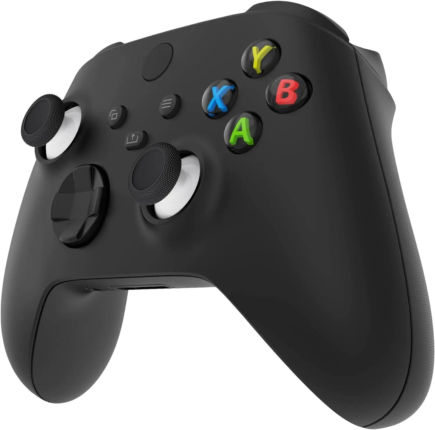 eXtremeRate 4 pcs Replacement Joystick for Xbox One & Xbox Series X/S & Xbox One S/X & Xbox Elite V1- Black bottom series