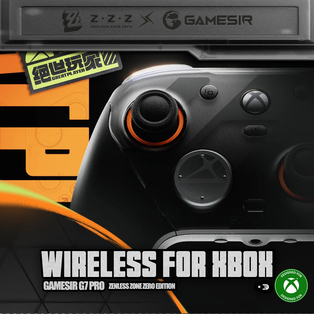 GameSir G7 Pro Zenless Zone Zero Wireless Gaming Controller for PC/Xbox