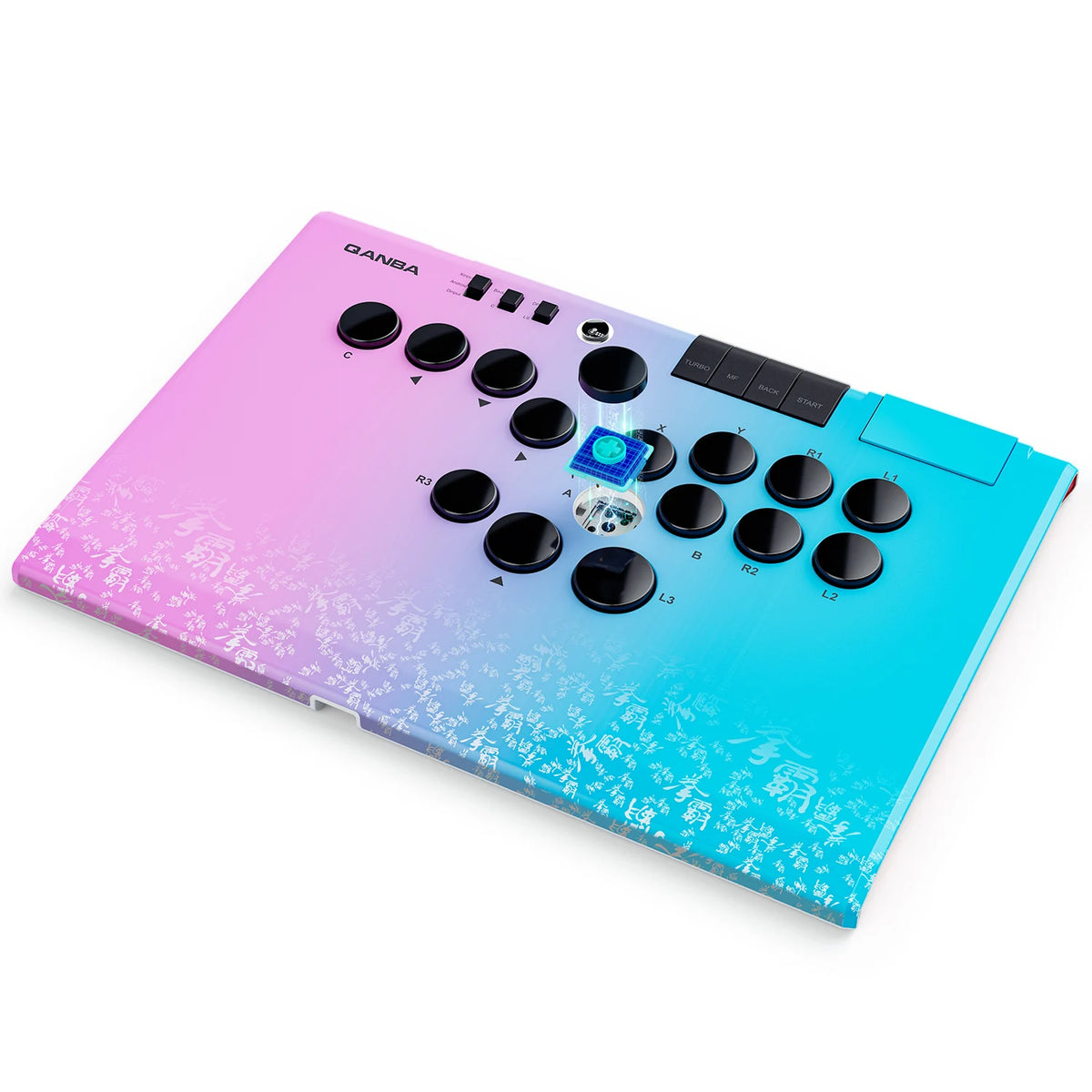 Qanba Ruby Wireless  Leverless Gaming Controller For PC/Steam/Android