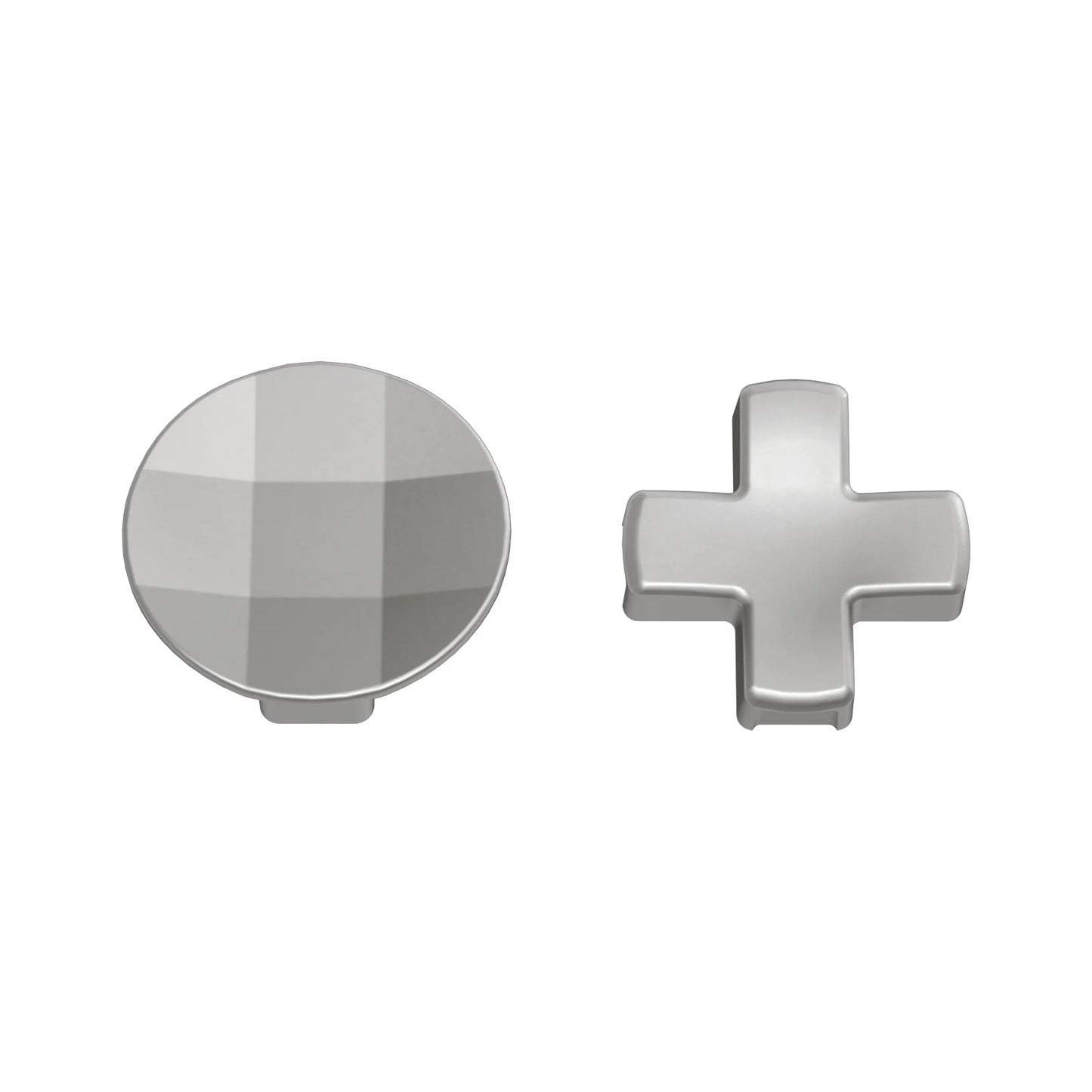 eXtremeRate Replacement Parts Directional Pad Button Kits for Xbox Elite 1/2 Controller, 2 pcs Magnetic Stainless Steel D-Pads