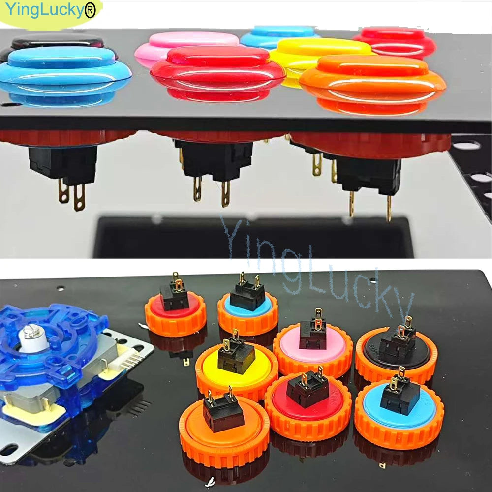 SANWA OBSN 30mm 24mm Original Japan SCREW Type Round Push Button for PC/PS/XBOX/Arcade