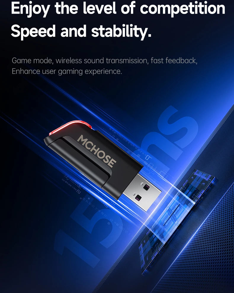 MCHOSE V9 Pro E-Sports Wireless Gaming Headset