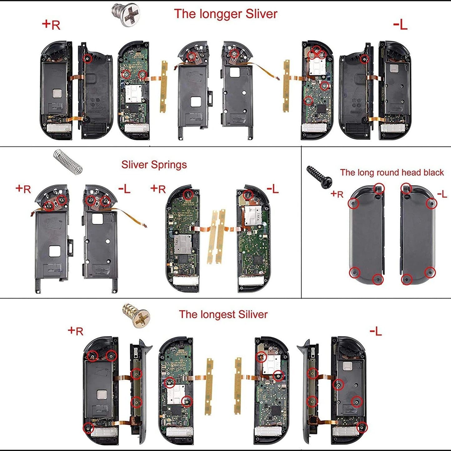 eXtremeRate Housing W/Full Set Buttons for Nintendo Switch JoyCon & OLED JoyCon - SNES Classic EU Style