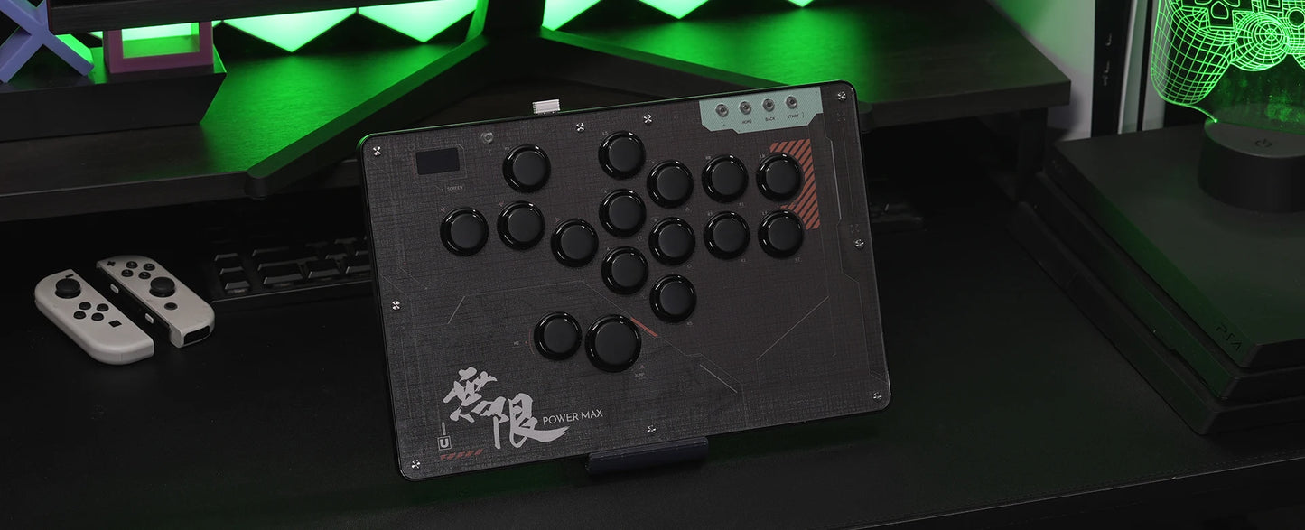 Haute42 U16 Arcade Leverless Controller for PC/PS5/PS4/Switch