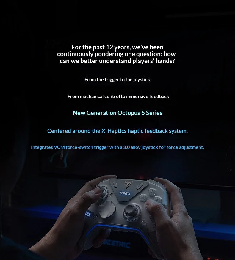 Flydigi Apex 6/6 Pro Wireless Gaming Controller for PC/Switch