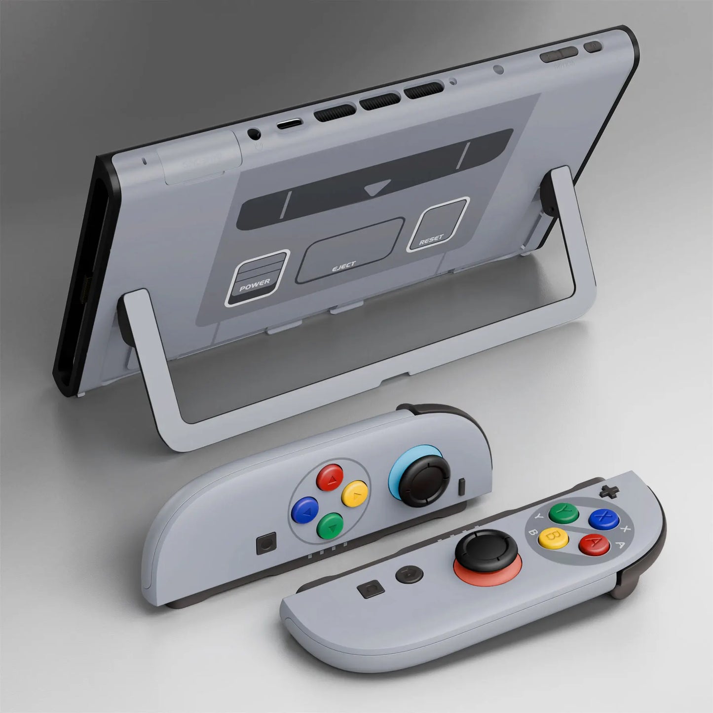 eXtremeRate Full Set Housing w/Buttons for Joycon 2, Replacement Shell Buttons for Nintendo Switch 2 - Classic SwitchCube Style