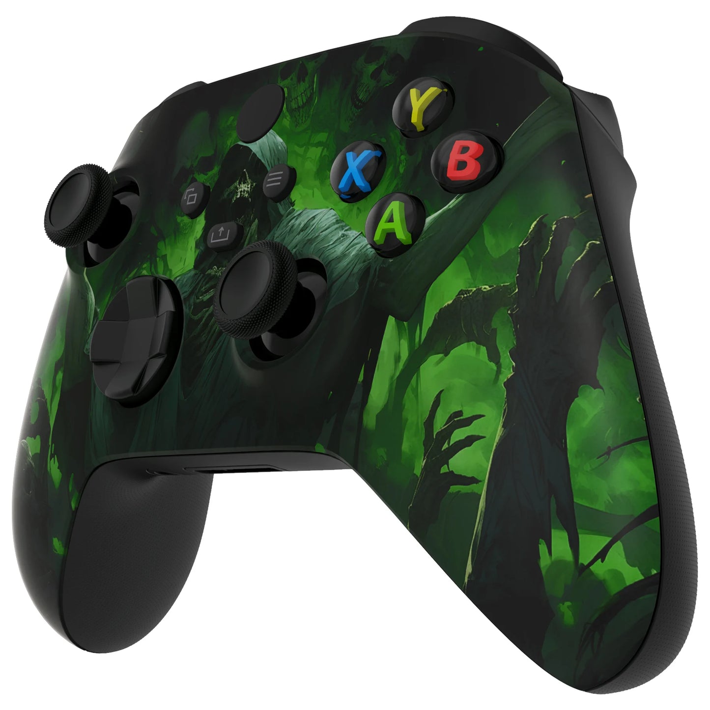 eXtremeRate Replacement Front Housing Shell For Xbox Series X & S Controller - Dark Carnival