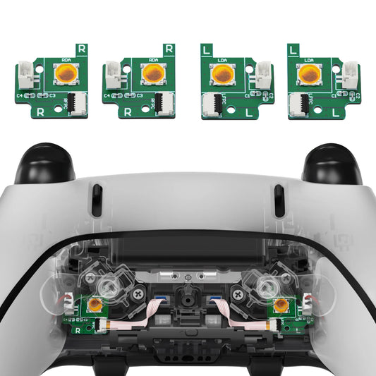 eXtremeRate Back Paddles Replacement Switch Board Kit for PS5 Edge Controller, LB RB Buttons Repair Parts - Without Back Buttons