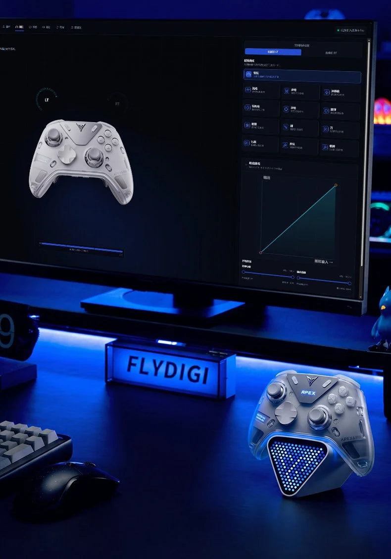 Flydigi Apex 6/6 Pro Wireless Gaming Controller for PC/Switch