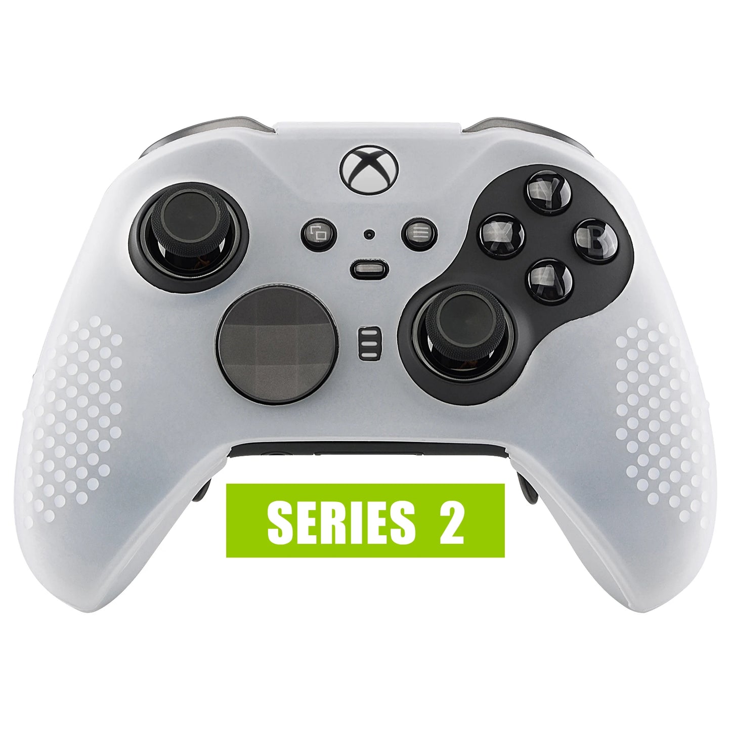 eXtremeRate Soft Anti-Slip Silicone Cover Skins Controller Protective Case for New Xbox One Elite Series 2