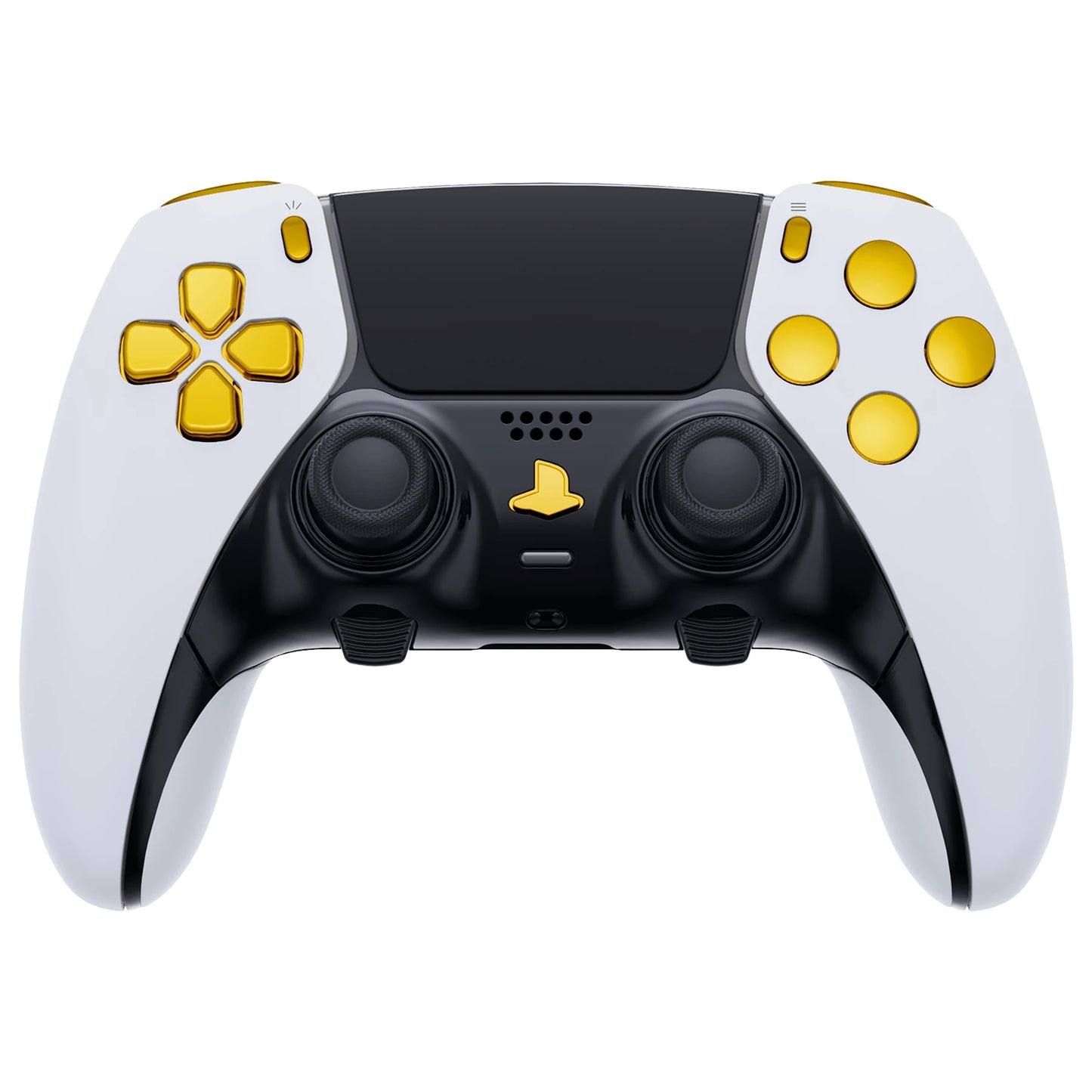 eXtremeRate for ps5 Edge Controller Replacement Chrome Full Set Buttons