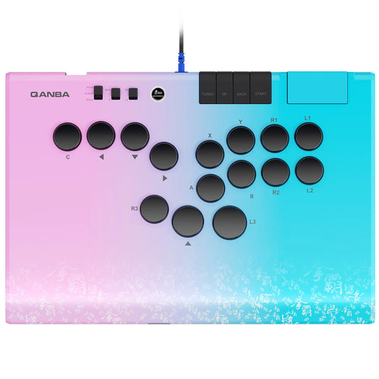 Qanba Ruby Wireless  Leverless Gaming Controller For PC/Steam/Android