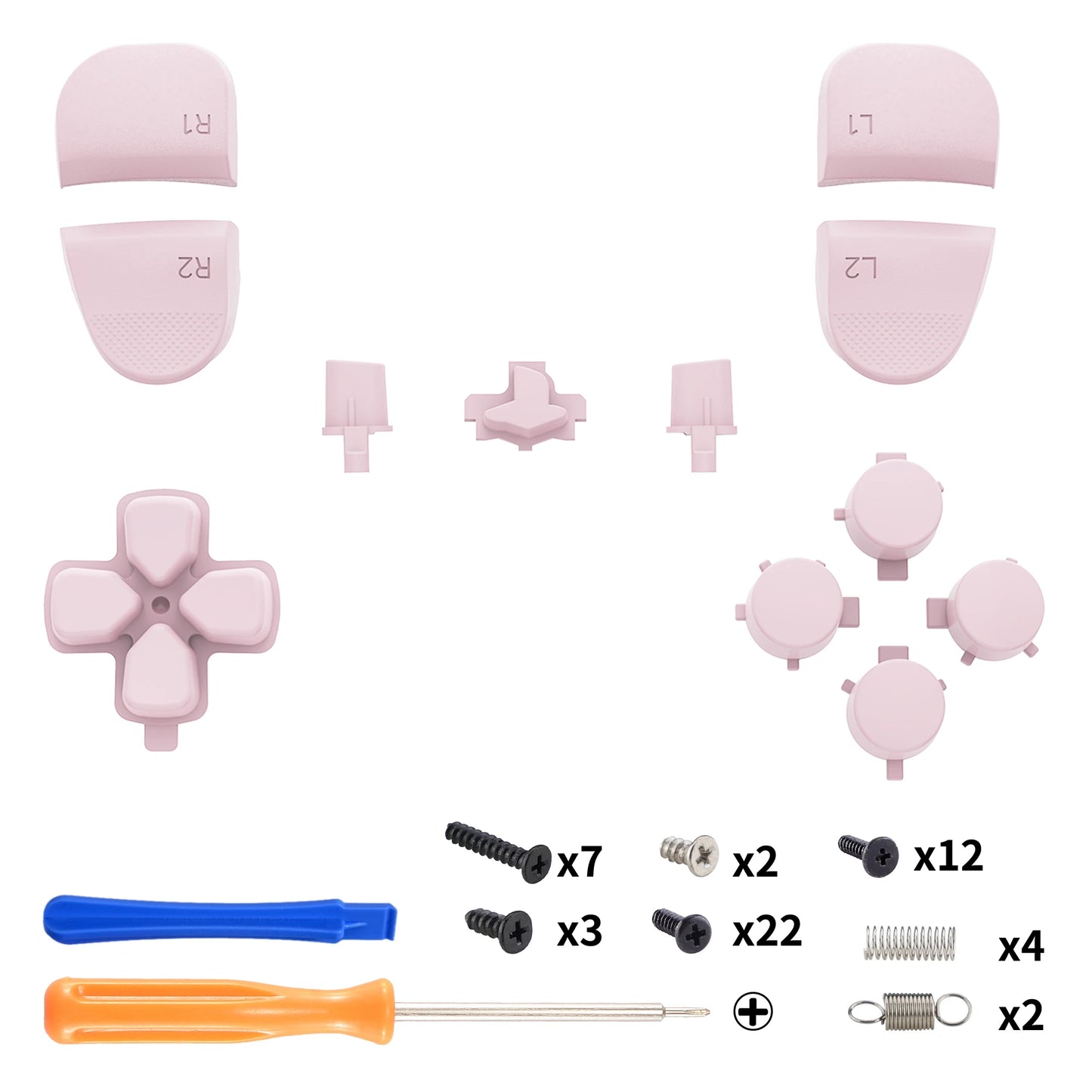 eXtremeRate Replacement Full Set Buttons for ps5 Edge Controller