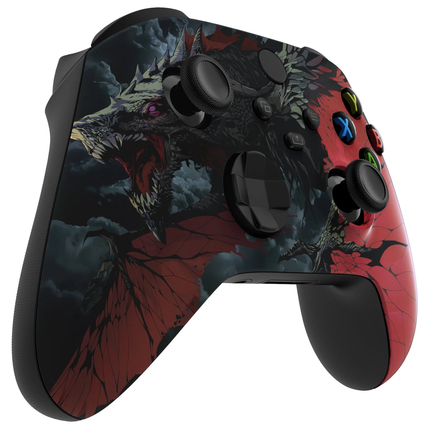 eXtremeRate Replacement Front Housing Shell for Xbox Series X & S Controller - Roaring Dragon