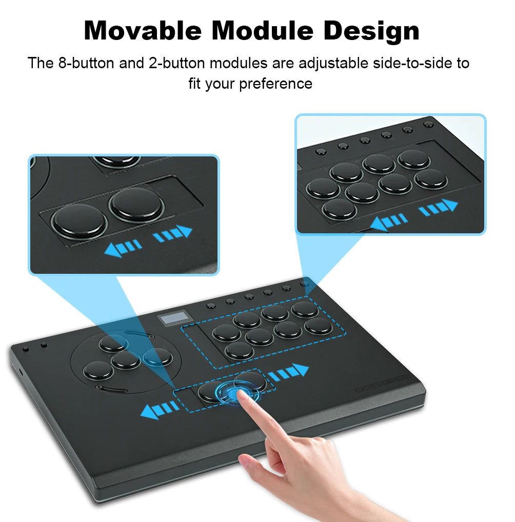 Haute42 X-Move Aluminium Alloy Leverless Controller For PC/PS5/PS4
