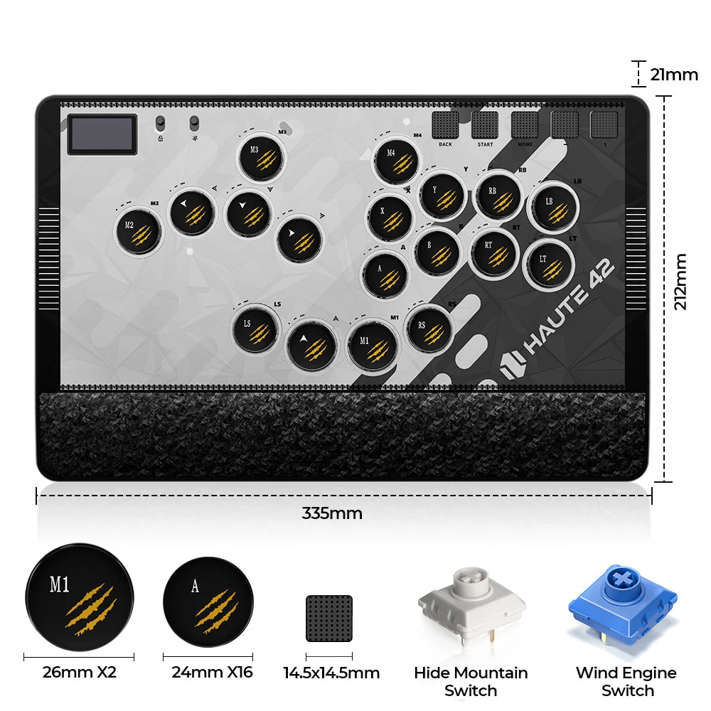 Haute42 Magnetic C-AT Leverless Controller For PC/PS5/PS4