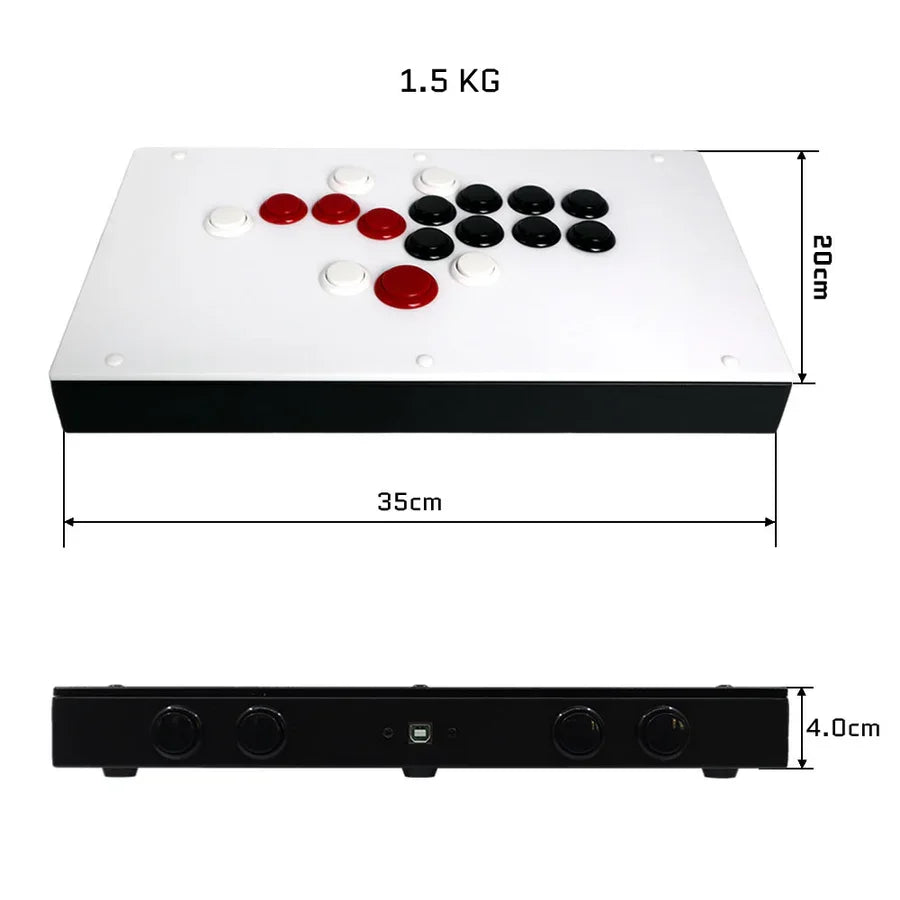 Fightbox F-PRO Leverless Gaming Controller for PS5/PC/Xbox/Switch