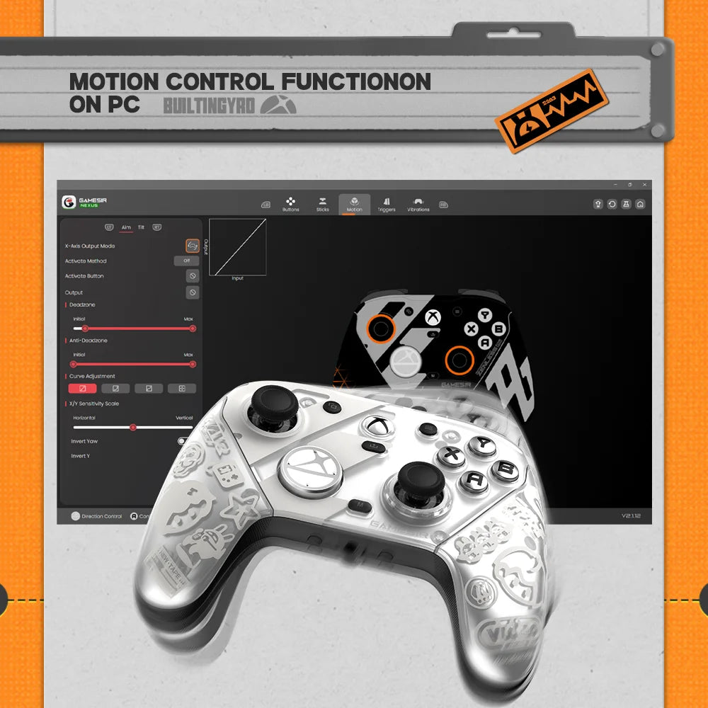 GameSir G7 Pro Zenless Zone Zero Wireless Gaming Controller for PC/Xbox