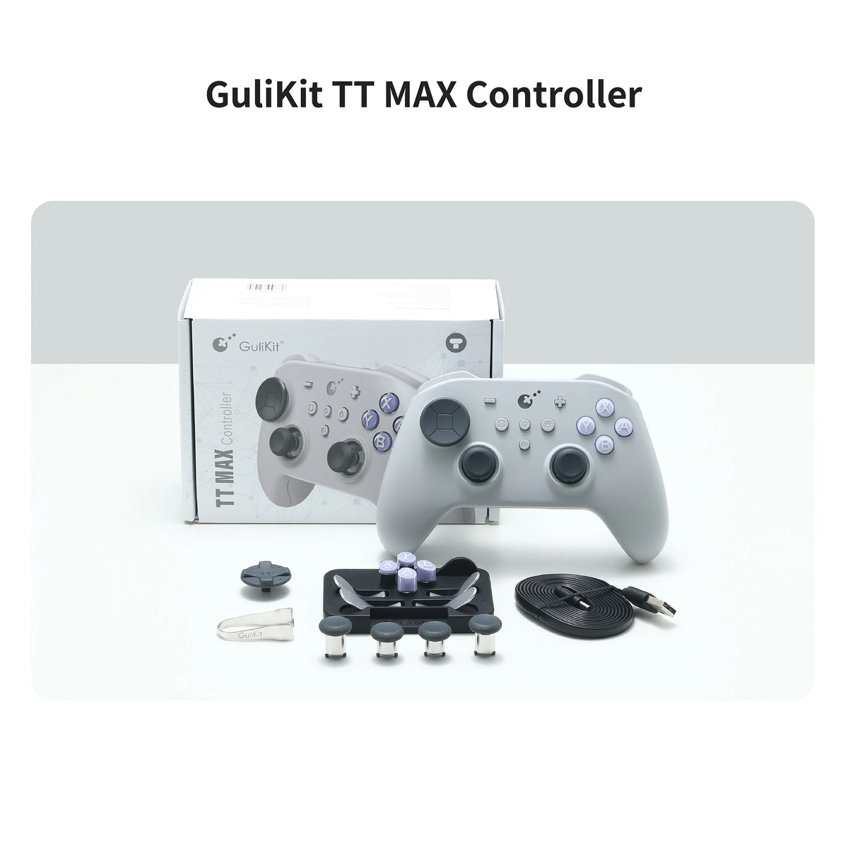 GuliKit TT Max Wireless Gaming Controller For PC/Steam/Switch 1&2/Android/iOS