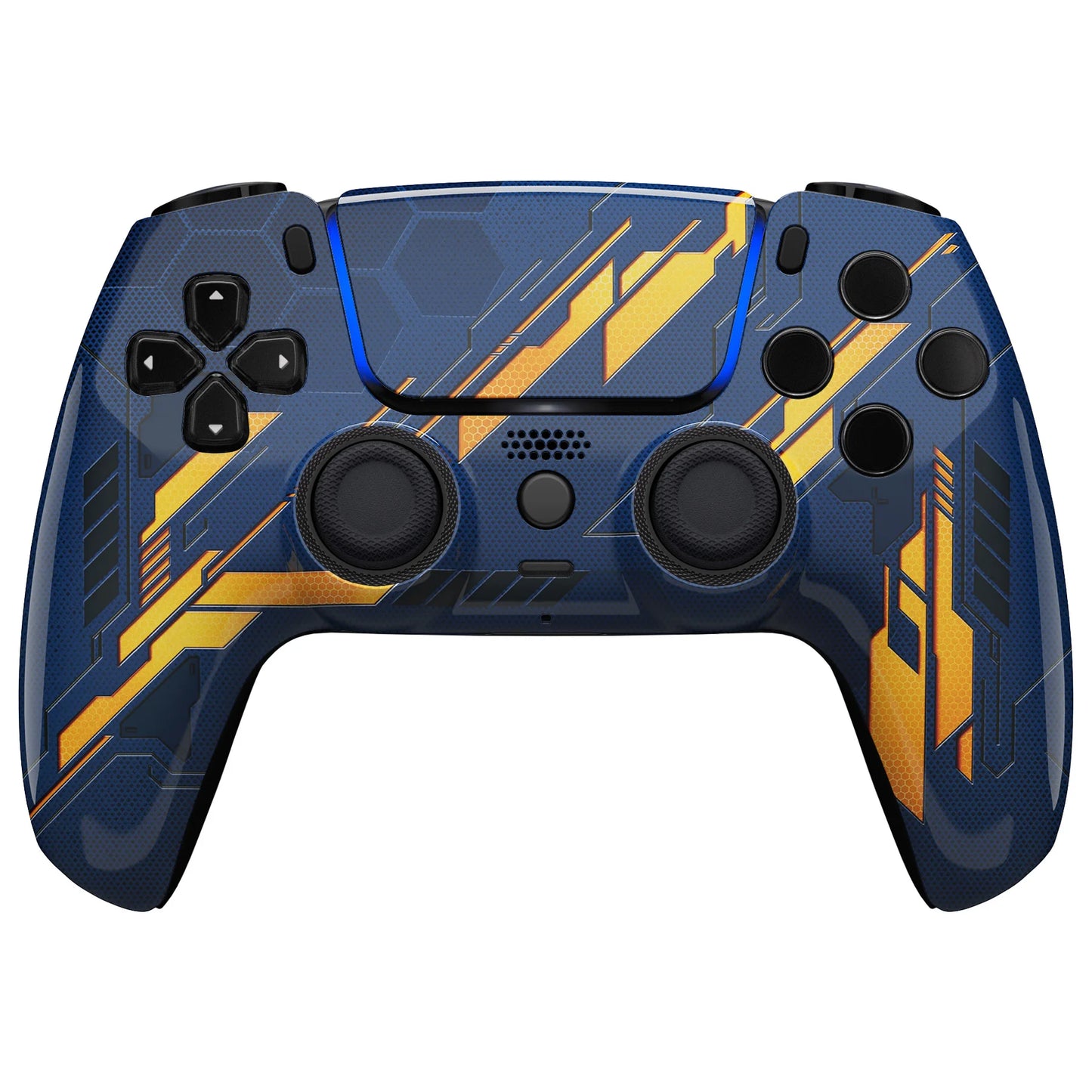 eXtremeRate LUNA Redesigned Replacement Front Shell Touchpad Compatible with ps5 Controller BDM-010/020/030/040/050
