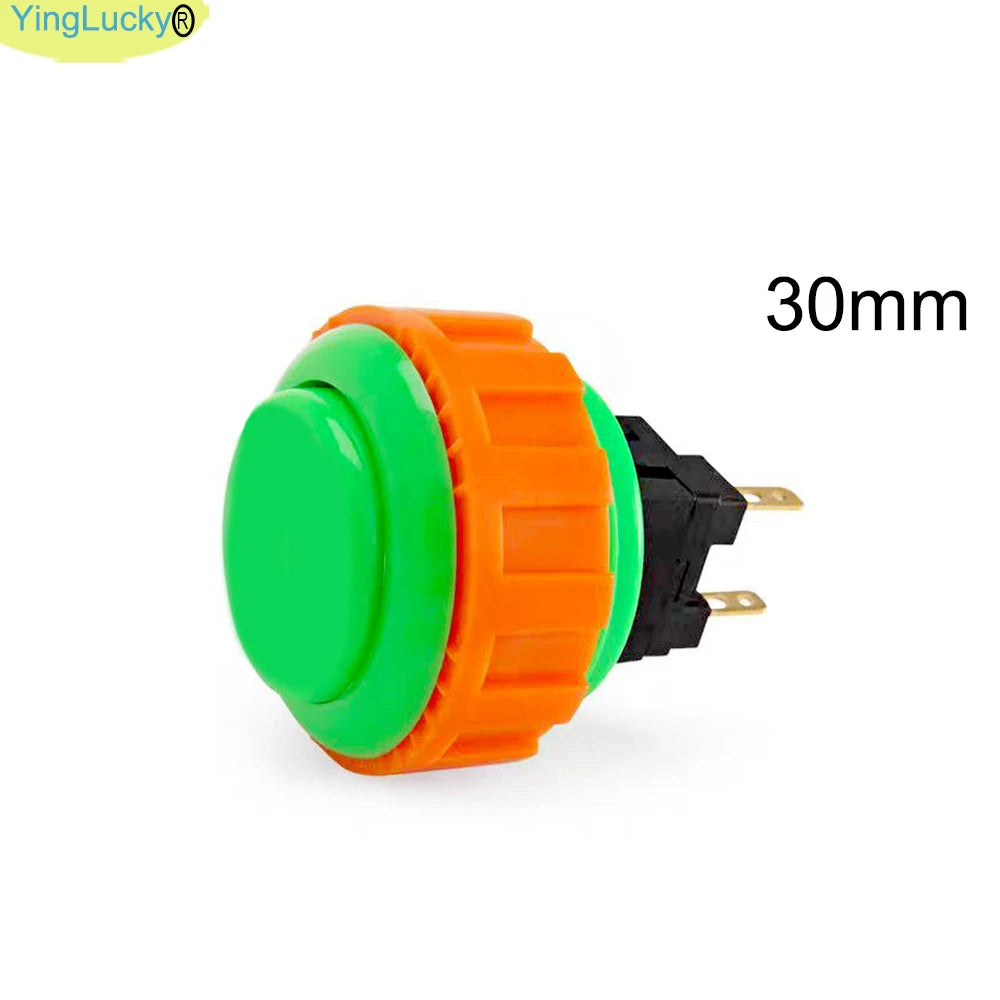 SANWA OBSN 30mm 24mm Original Japan SCREW Type Round Push Button for PC/PS/XBOX/Arcade