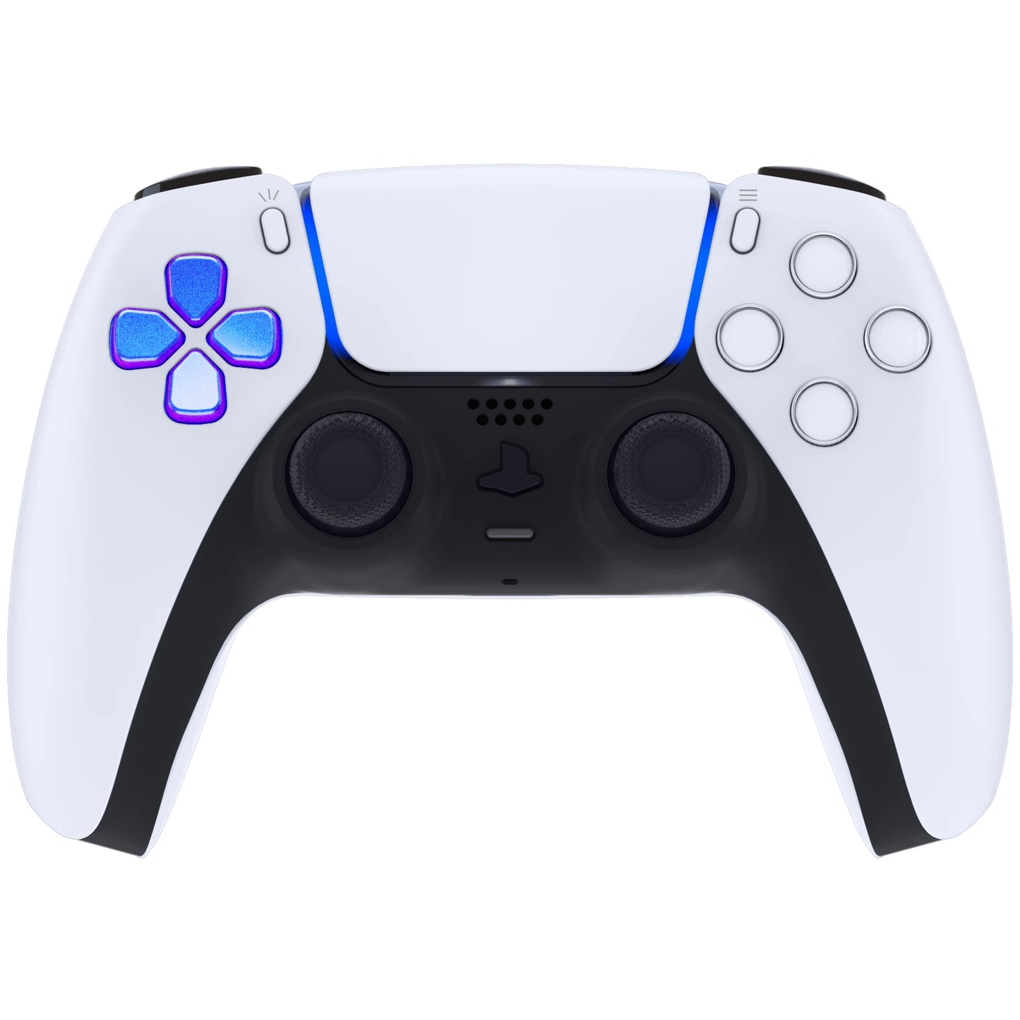eXtremeRate Dpad Buttons for ps5/ ps5 EDGE, for ps4 All Model Controllers - Scarlet Red