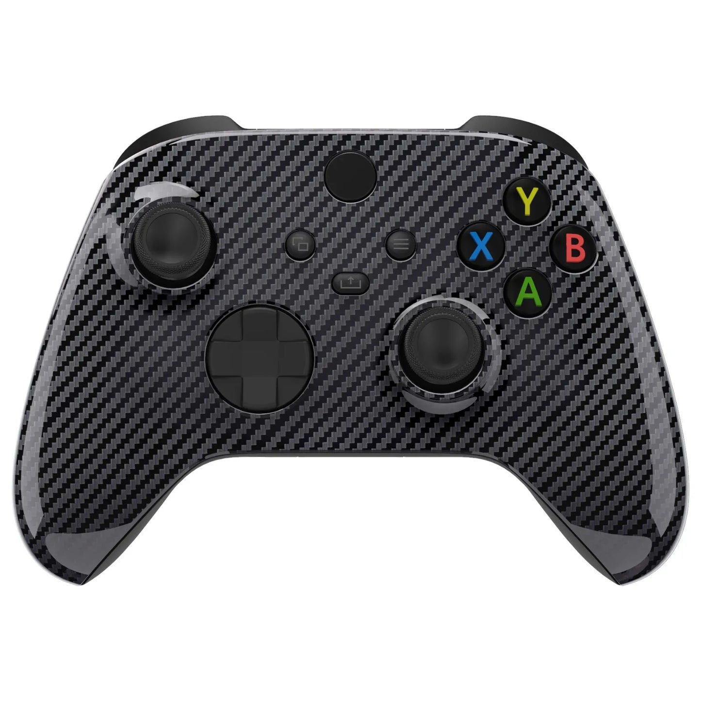 eXtremeRate Replacement Front Housing Shell Faceplate for Xbox Series X/S (Xbox Core) Controller - Transformative Texture Series