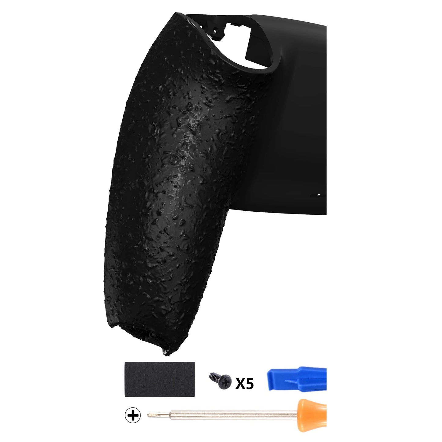 eXtremeRate Replacement Back Housing Bottom Shell Compatible with ps5 Controller BDM-010/020/030/040/050
