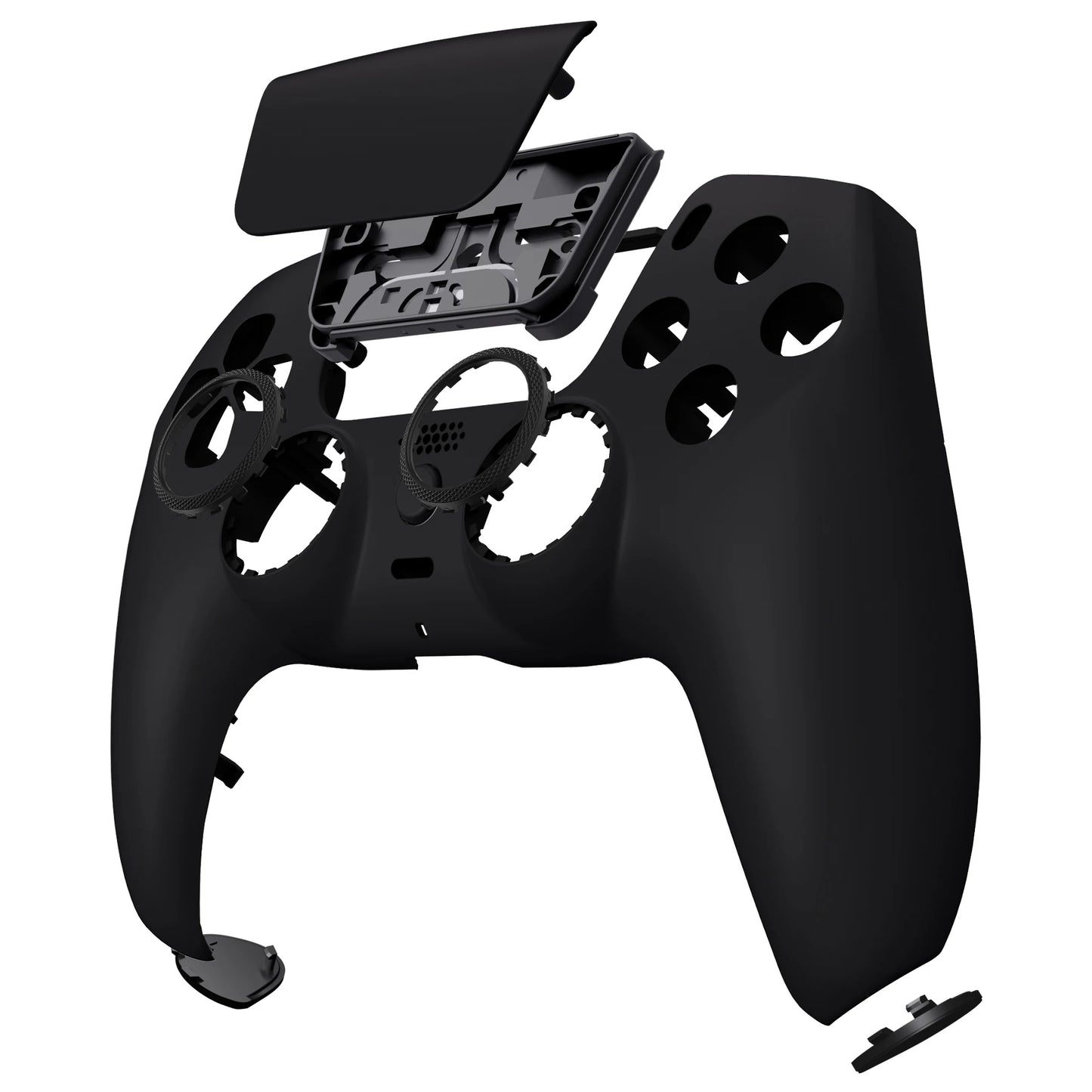 eXtremeRate LUNA Replacement Front Shell Touchpad for ps5 Controller BDM-010/020/030/040/050 - Black/White