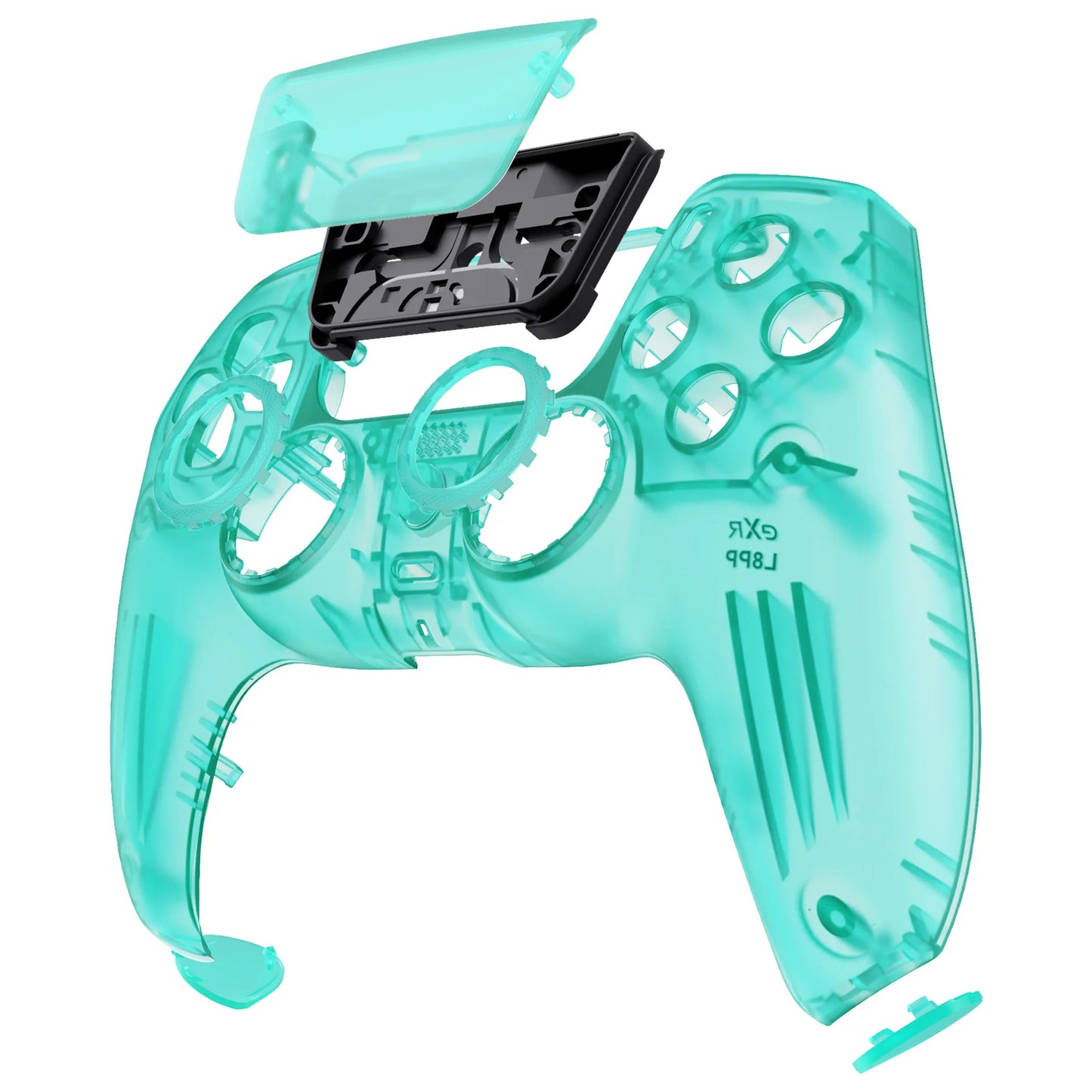 eXtremeRate LUNA Redesigned Replacement Front Shell Touchpad Compatible with ps5 Controller BDM-010/020/030/040/050